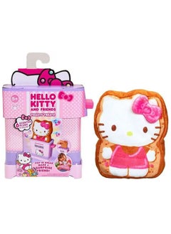 Cookeez Makery Cookeez Makery Hello Kitty and Friends Toasty Treatz, Assorted 1 Piece (Style & Color May Vary) | Reveal a Scented Plush! | Surprise Pet | Mystery Plush | Collectible Soft Toy | Plush in a Toaster | Pop-in bread make a surprise friend! | Gift for Kids  - Image 1