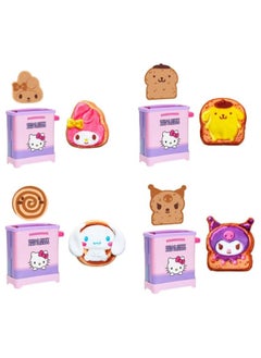 Cookeez Makery Cookeez Makery Hello Kitty and Friends Toasty Treatz, Assorted 1 Piece (Style & Color May Vary) | Reveal a Scented Plush! | Surprise Pet | Mystery Plush | Collectible Soft Toy | Plush in a Toaster | Pop-in bread make a surprise friend! | Gift for Kids  - Image 2