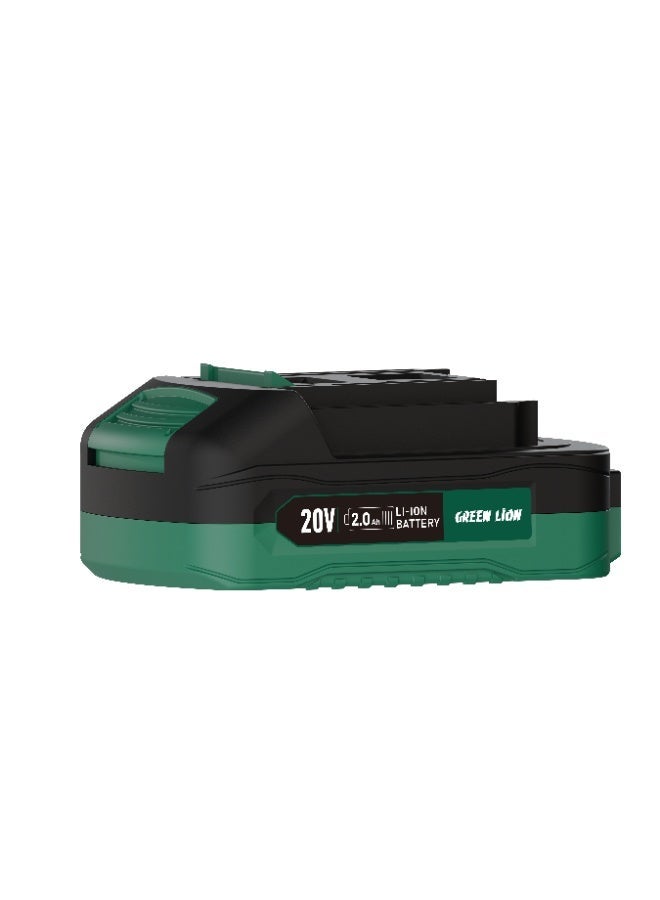 GREEN LION Cordless Electric Chainsaw, 1100W High-Power Brushless Motor, 8 M/S Chain Speed, 20V 2.0Ah Battery, Protective Chain Guard, Safety Switch, LI-ION Battery Included - Image 5