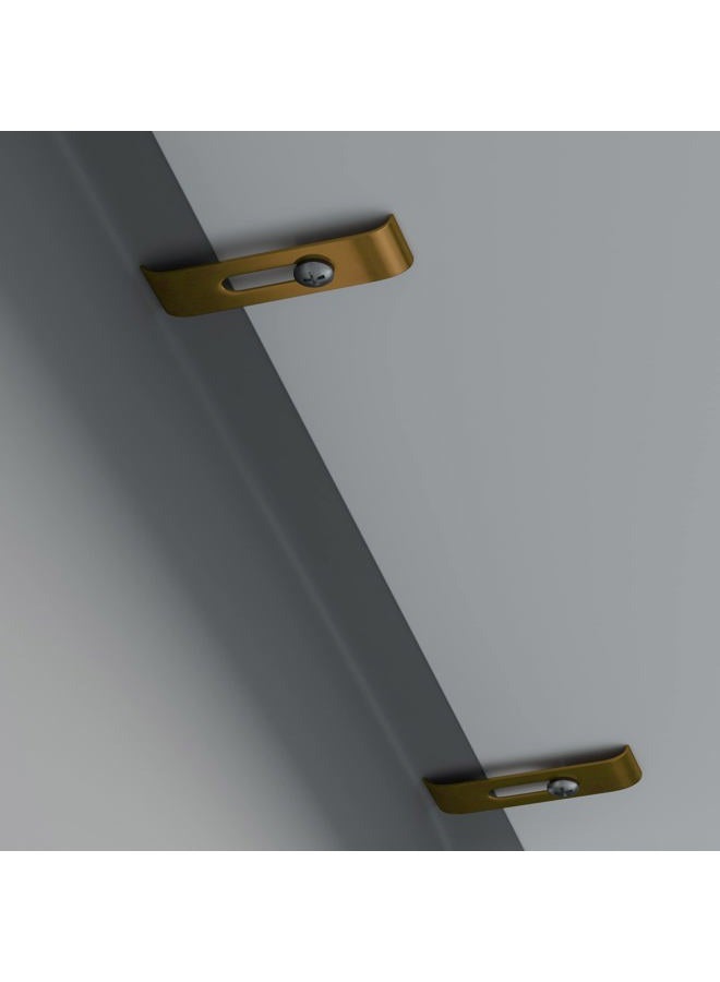 Dowell Kitchen & Bath 6011 11 Sink Clips - Undermount Sink Brackets, Supports - Sink Clips - 6 Pack Kit - Sink Clips - Sink Clips - Undermount Sink Clips - Image 4