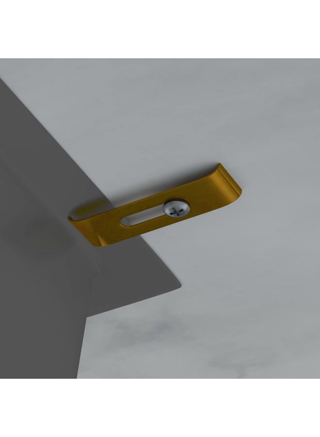 Dowell Kitchen & Bath 6011 11 Sink Clips - Undermount Sink Brackets, Supports - Sink Clips - 6 Pack Kit - Sink Clips - Sink Clips - Undermount Sink Clips - Image 3