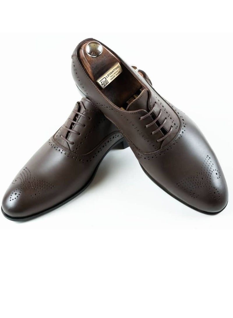 ليفانتينو حذاء أكسفورد رجالي برباط - Image 1