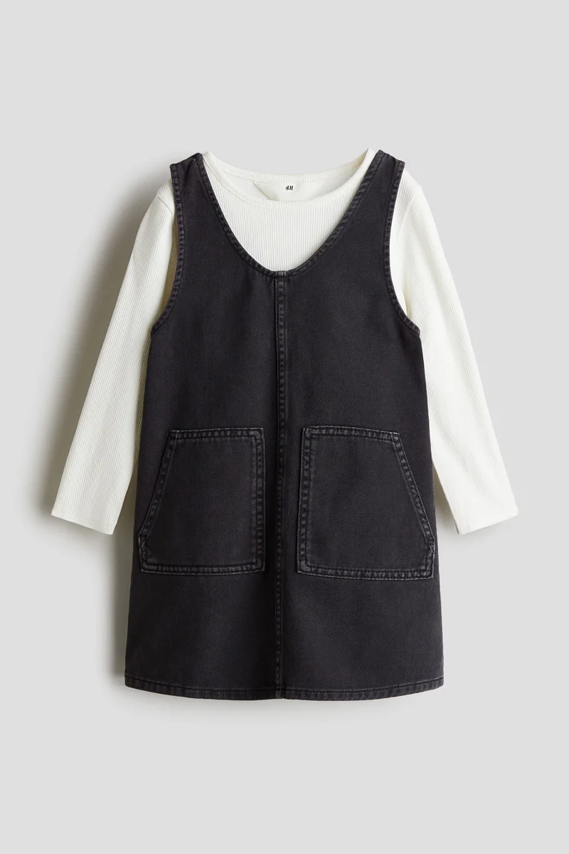 H&M 2-piece dress and top set