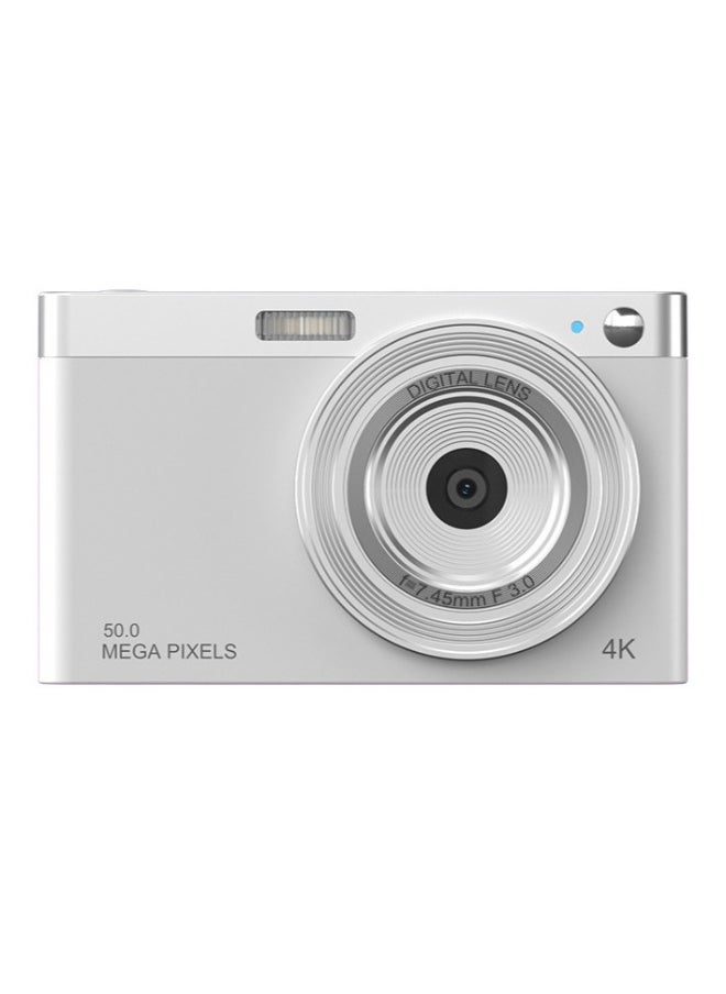 Generic - 50MP Digital Camera for Photography and Video, 4K Vlogging Camera for YouTube with 2.88Inch IPS Screen Auto Focus, 16X Digital Zoom Digital Camera for Gift, Compact Anti Shake Face-detect Smile Capture Vlogging Camera for Live Streaming Travel Photography High Definition Display Student Compact Camera Built-in Flash with 32G Memory Card - Image 1