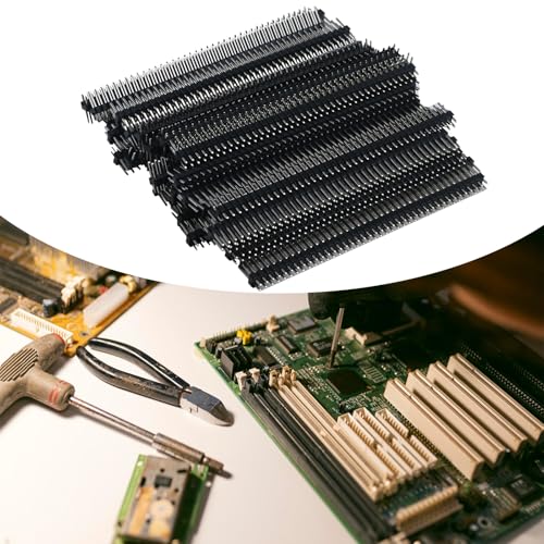 Antrader 40 Pin 2.54mm Spacing Double Row IDC Male Pin Header Connector Strip Pack of 50 - Image 4