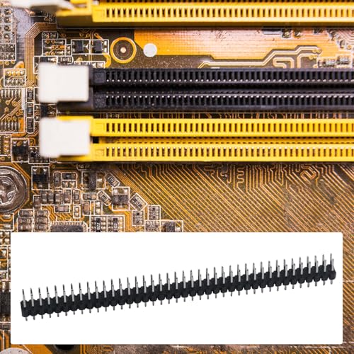 Antrader 40 Pin 2.54mm Spacing Double Row IDC Male Pin Header Connector Strip Pack of 50 - Image 5