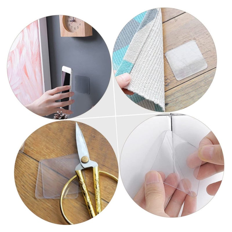 20 Pcs Double Sided Strong Adhesive Tape Pads Waterproof No Trace Mounting Stickers For Home Decor Office Crafts And Wall Mounted Applications - Image 4