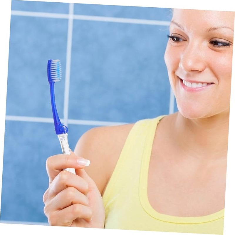 10 قطعة فرشاة أسنان قابلة للطي للسفر، شعيرات ناعمة، تصميم مدمج لتخزين سهل - Image 5