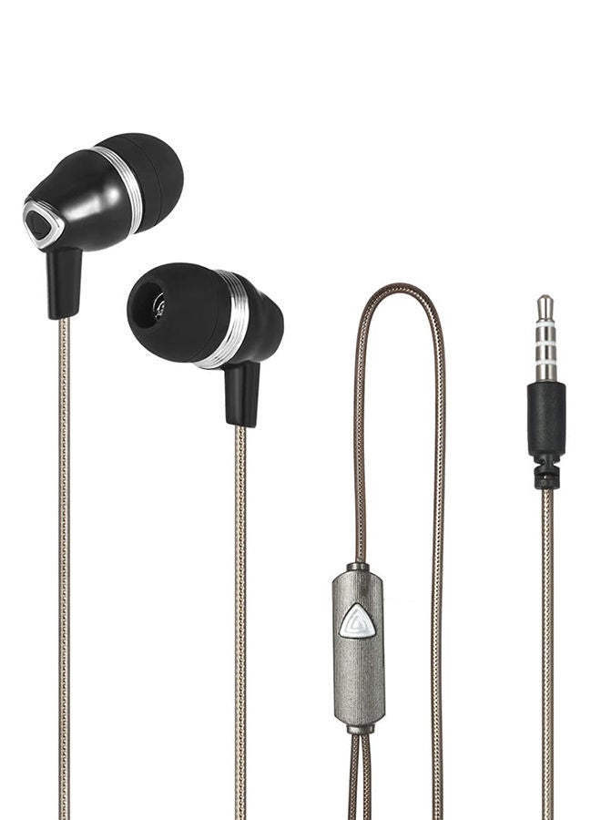 نيبمينينت سماعات أذن داخلية ستيريو مع ميكروفون أسود/فضي - Image 1