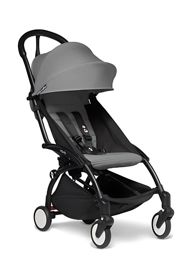 Baby Life - Light Weight Baby Life Stroller, Grey - Image 1