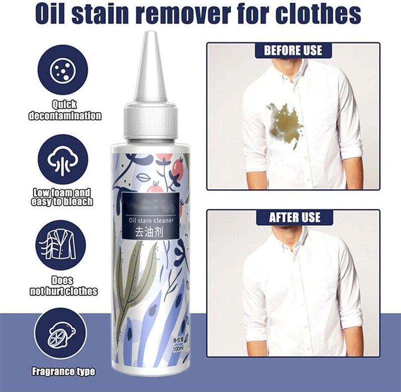 comfrt Nml Stain Remover, Garment Stubborn Stain Cleaner, Emergency Stain Rescue Stain Remover, Clothes Emergency Stain Remover for Almost All Types of Fabrics (2Pcs) - Image 2