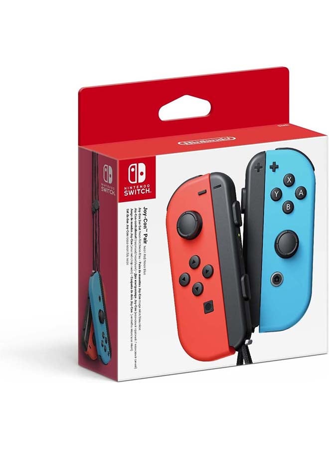 Nintendo Switch Joy-Con Controller Pair - Neon Red/Blue - Image 1
