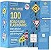 WELL BALANCED Road Signs Flash Cards with Detailed Explanations and Safe Driving Tips Stocking Stuffers for Teens Teen Boy Gifts Gifts for Teen Boys Teenage Boy Gift Educational Gift - Image 2