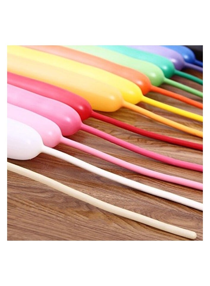 PROMASS Long Balloons For Balloon Animals Twisting Balloons - 100pcs Balloon Animal Kit 260q Balloons Magic Balloons for Birthday Party Decorations? - Image 3