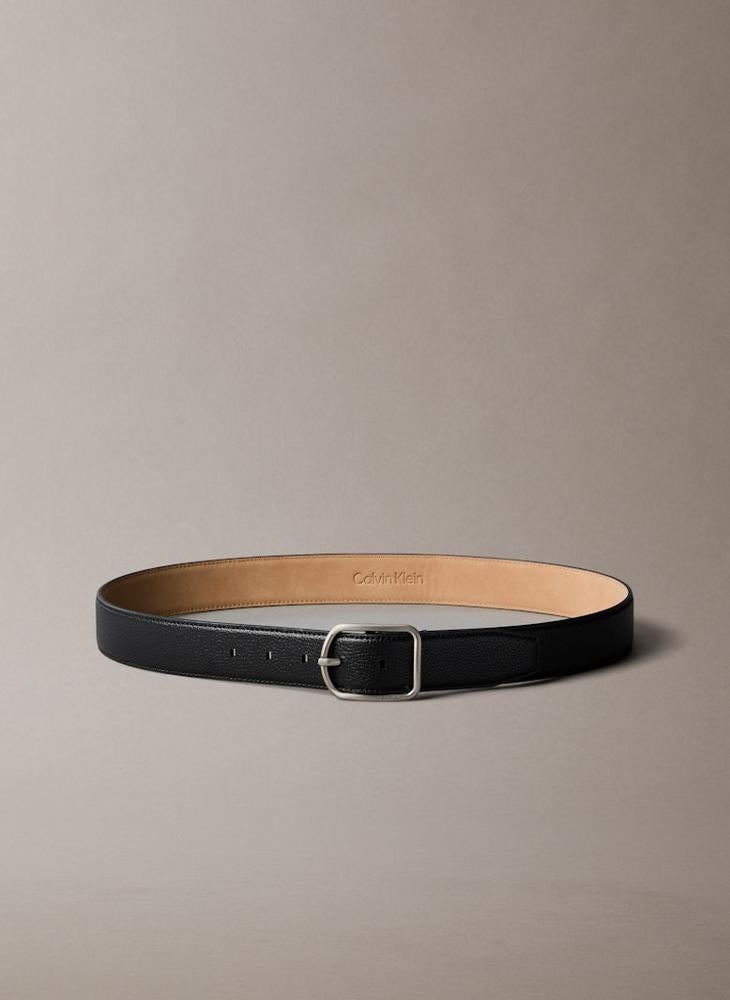 CALVIN KLEIN ROUND BUCKLE allocated hole belt - Image 2