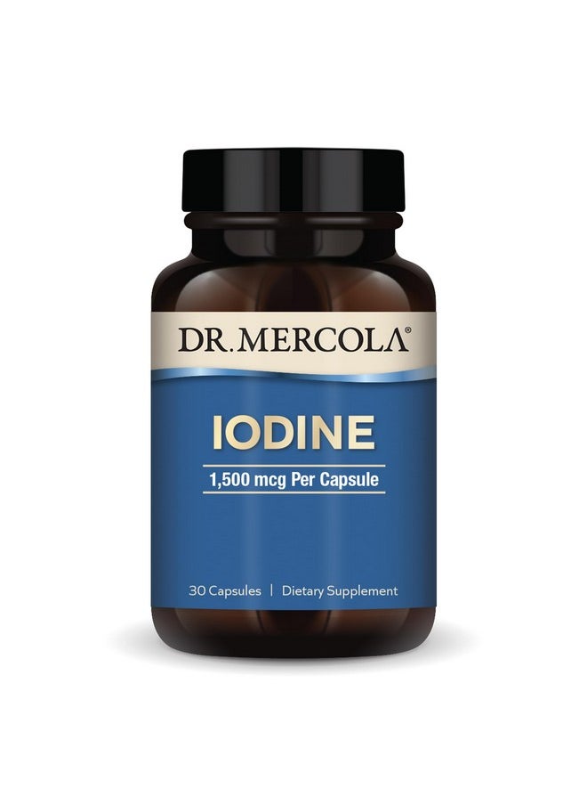 Dr. Mercola, Iodine, 30 Servings (30 Capsules), Helps Support Bone and Brain Health, Helps Support Energy Optimal Levels, Non GMO, Soy Free, Gluten Free - pzsku/ZE424D8A9F9C6103CCE05Z/45/_/1739864839/4022e81e-5553-4d4c-b3c3-f01b351e086d