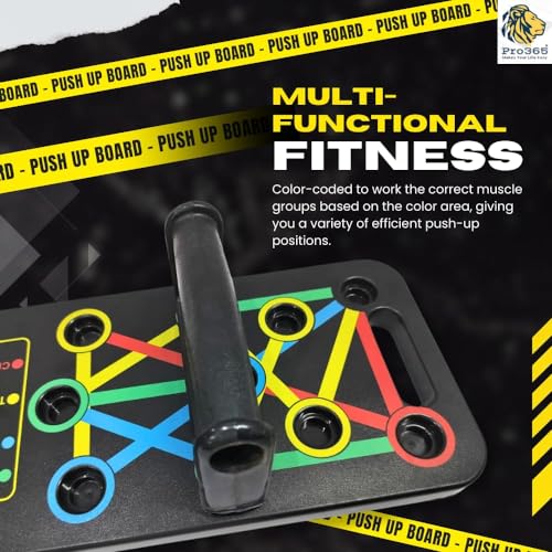PRO365 Premium Push Up Board | Multiple Angular Positions| Pushup Stand | Anti Slip Accessories Included | Pushup Bars | Home gym equipment | Pushup Board | 6 Month Brand Warranty from PRO365 | - Image 5