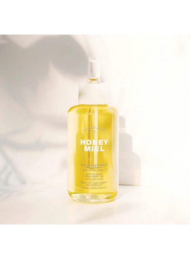 Perlier Honey Miel Revitalizing Treatment Oil Face, Body And Hair 95 Ml, 3.2 Fl Oz  - Image 1