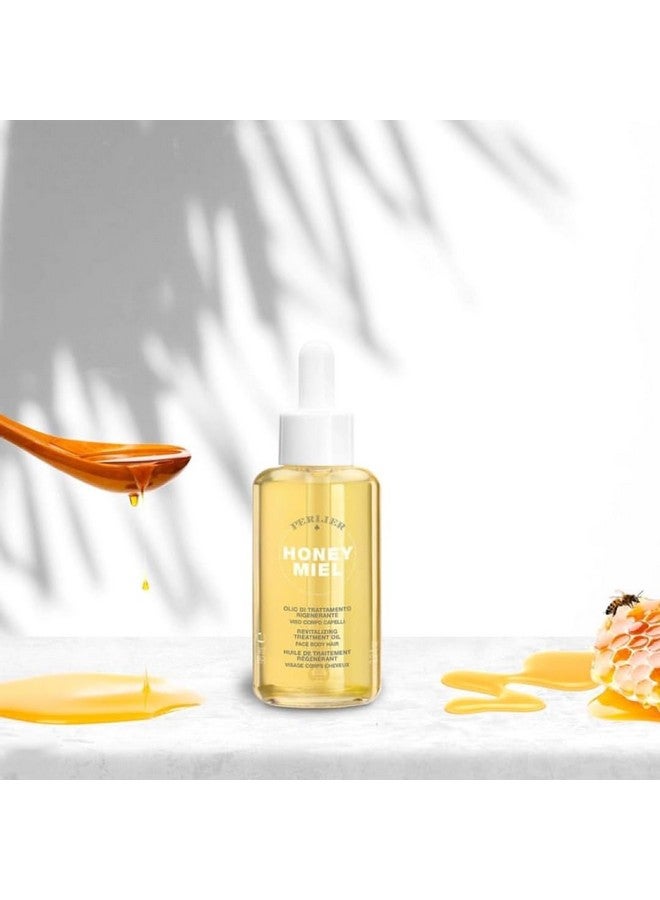 Perlier Honey Miel Revitalizing Treatment Oil Face, Body And Hair 95 Ml, 3.2 Fl Oz  - Image 2
