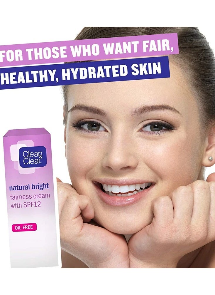 Clean & Clear - Natural Bright Cream 50ML - Image 1