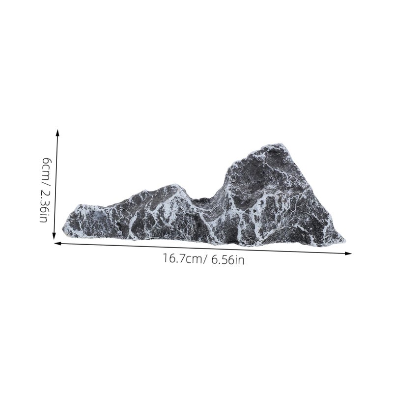 Artificial Rock Mountain Figurine Small Fake Rockery Decorations For Zen Garden Aquarium Bonsai - Image 3