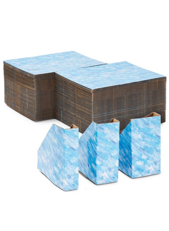 Bright Creations 100 عبوة واقيات زوايا إطارات الصور الزرقاء للشحن للفنون حواف كرتونية قابلة للتعديل للحركة (تناسب إطارات 1" 1.5" 2.2") - Image 1