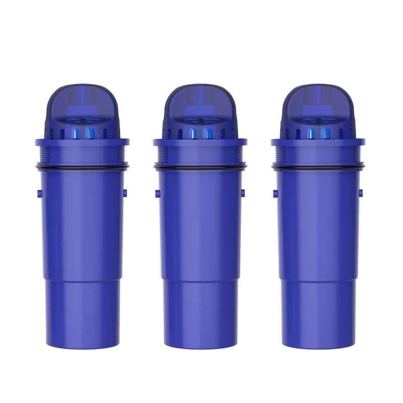 Waterspecialist NSF Certified Pitcher Water Filter Replacement for Pur Pitchers and Dispensers PPT700W CR1100C and PPF951K Water Filter Pack of 3