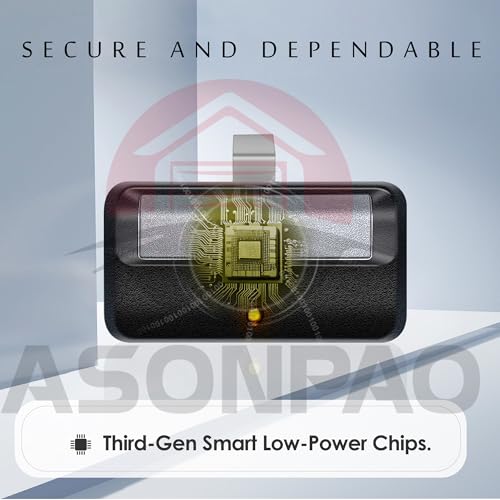 ASONPAO 2X 891LM LiftMaster Garage Door Opener Remote, Yellow Learn Button, 2011 to Present Models, 3-Year-Warranty - Image 4