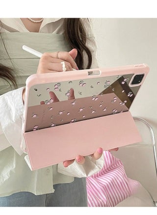 حافظة لجهاز iPad الجيل العاشر 10.9 بوصة 2022، غطاء حافظة لجهاز Apple iPad، غطاء وردي أنيق لجهاز iPad، مناسب للأطفال / الفتيات / النساء، (10.9 بوصة) - view 2