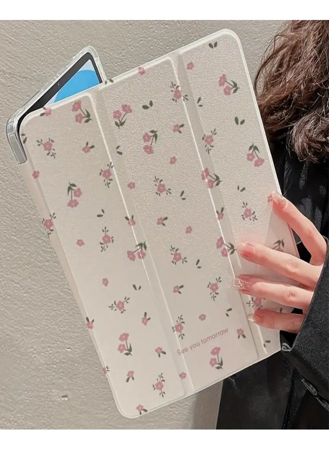 سوبر زي يوث حافظة لجهاز iPad الجيل العاشر 10.9 بوصة 2022، غطاء حافظة لجهاز Apple iPad، غطاء وردي أنيق لجهاز iPad، مناسب للأطفال / الفتيات / النساء، (10.9 بوصة) - Image 5