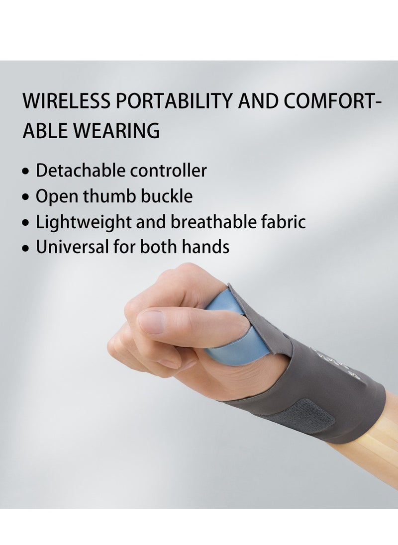 Generic Hand and Wrist Massager with Heat&Compression, Cordless Wrist Massager for Arthritis, Carpal Tunnel and Stiff Joints,3 Massage Modes&3 Heat Levels,Versatility, Comfort, Ergonomics  - Image 4