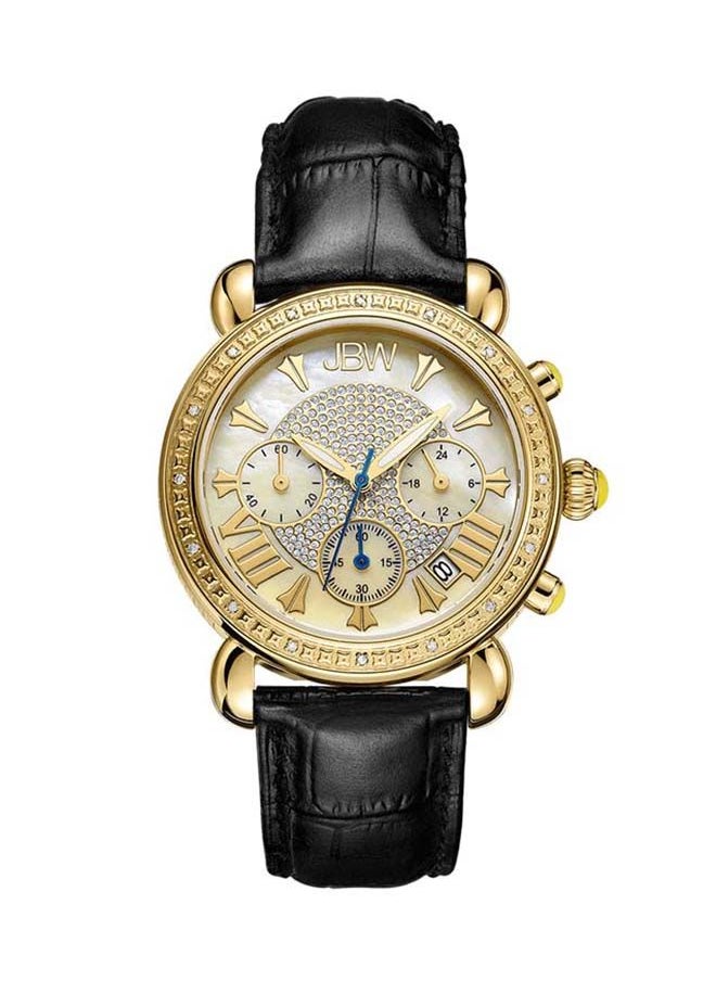 JBW - Leather Analog Wrist Watch JB-6210L-A - Image 1