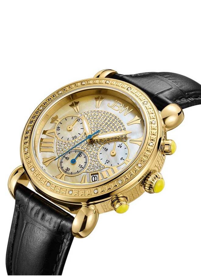 JBW - Leather Analog Wrist Watch JB-6210L-A - Image 1