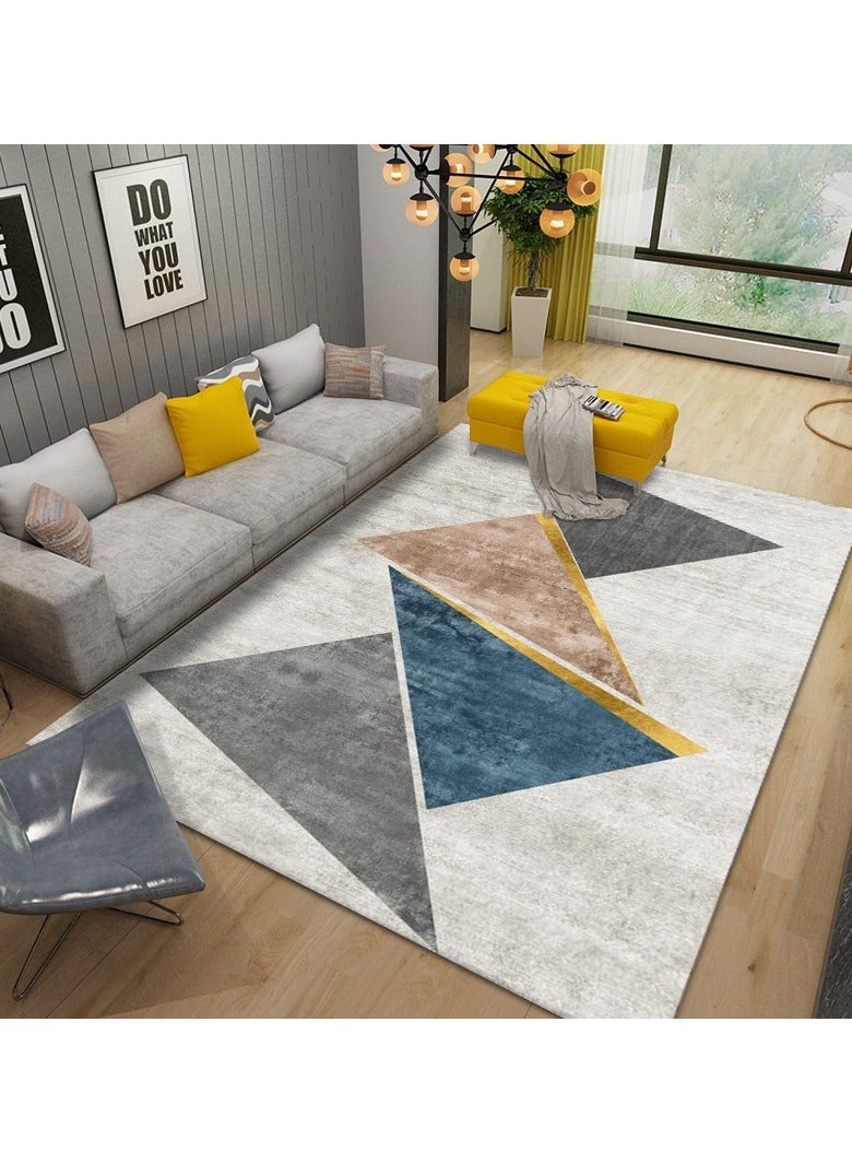 Loquat Squality Soft And Comfortable Orange Series Modern Minimalist Carpet