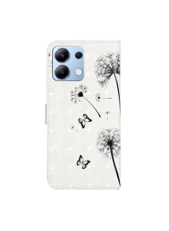 اس-توب جراب لهاتف Redmi Note 14 4G 163.25 مم، جراب جلدي منقوش بالزيت ثلاثي الأبعاد - Image 4