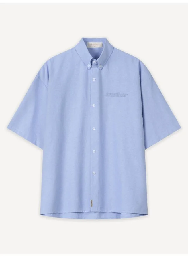 Another Cotton Lab  Everyday Oxford Short Sleeve Shirt for Men | Best Price UAE