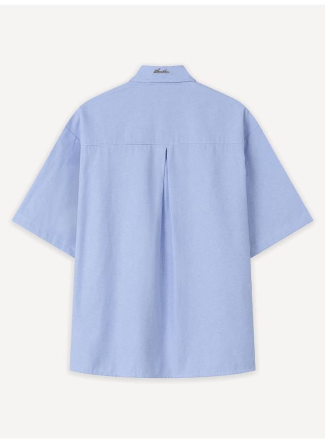 Another Cotton Lab Everyday Oxford Short Sleeve Shirt - Image 5