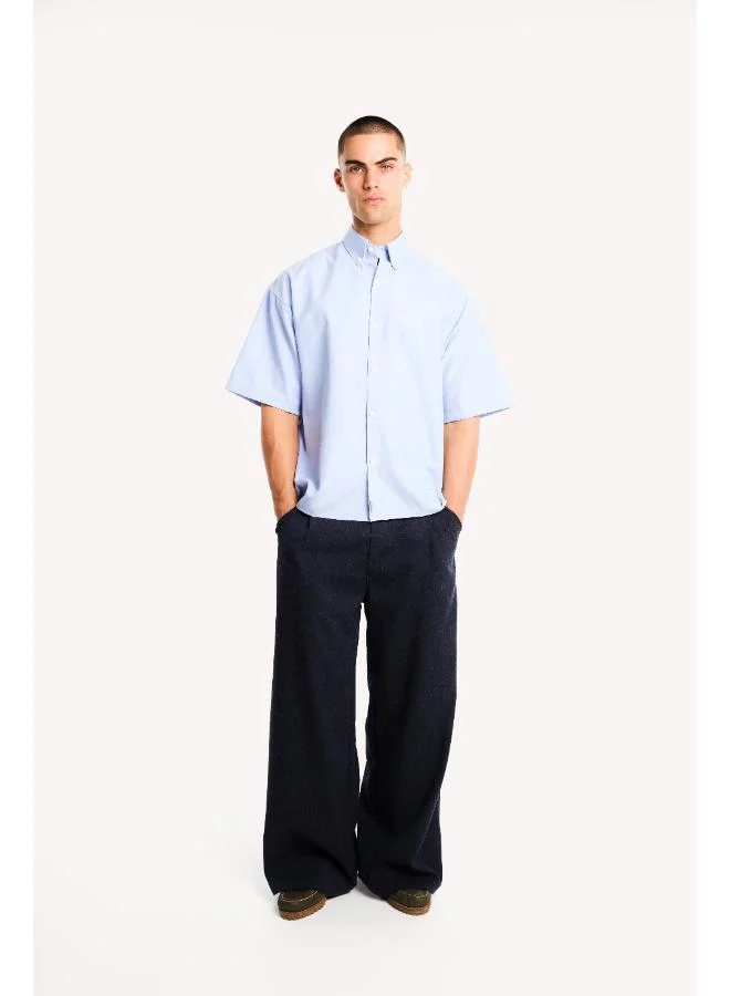 Another Cotton Lab  Everyday Oxford Short Sleeve Shirt for Men | Best Price UAE