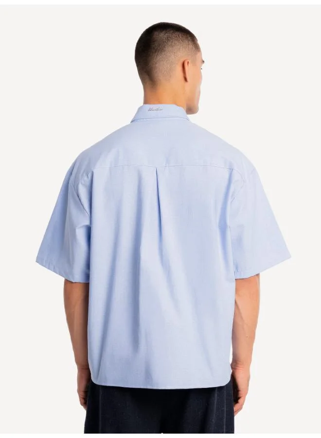 أنوذر كوتون لاب  قميص قصير الأكمام يومي