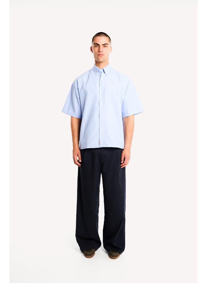 Another Cotton Lab Everyday Oxford Short Sleeve Shirt - Image 1