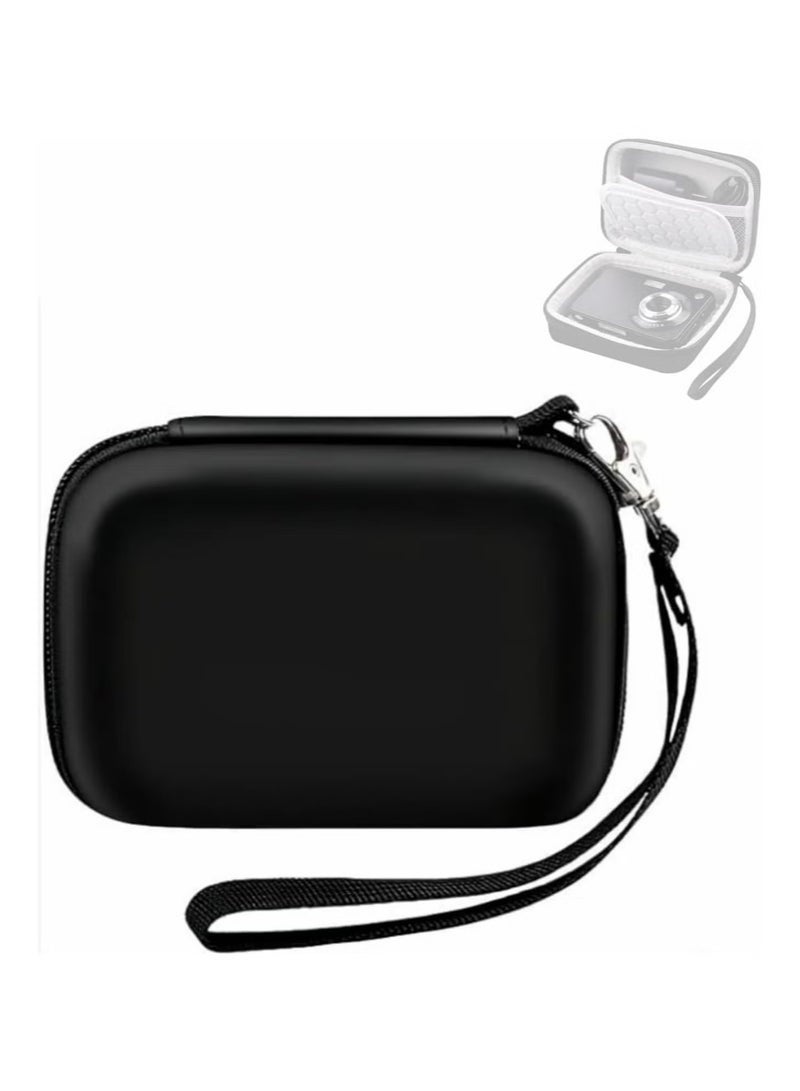 Digital Camera Case Compatible with Kodak PixPro/Canon PowerShot/Sony DSC, Hard Shell Camera Protective Carrying Bag for Cable, SD Carda - Image 2