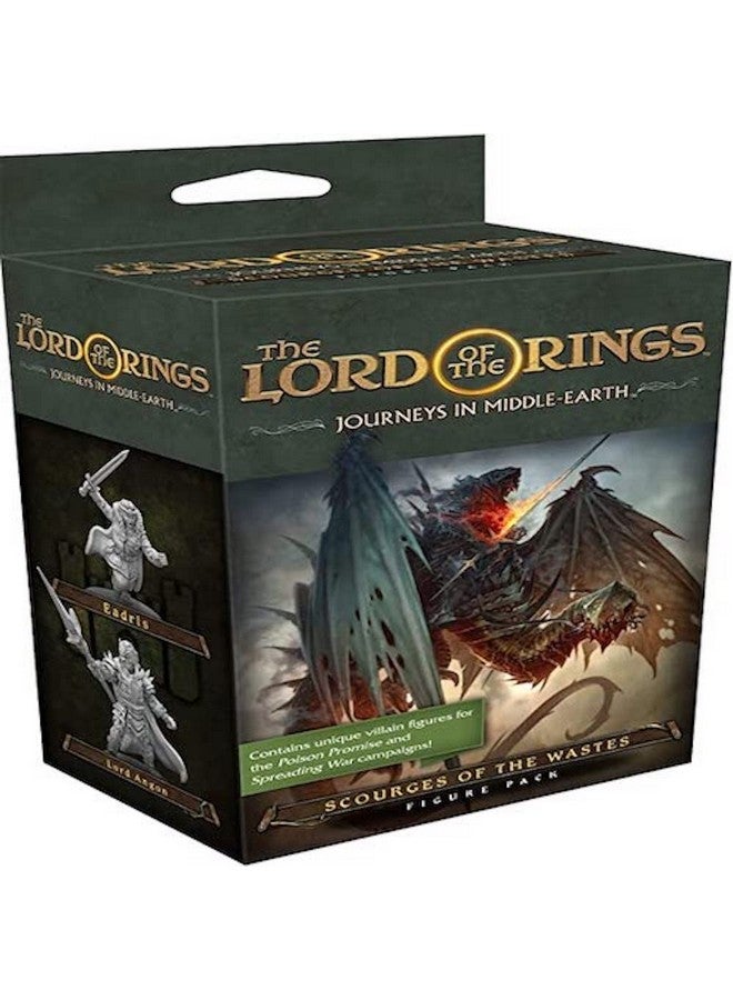 Fantasy Flight Games The Lord of the Rings Journeys in Middle-earth Scourges of the Waste FIGURE PACK - Adventure Board Game for Kids and Adults, Ages 14+, 1-5 Players, 60+ Minute Playtime, Made by Fantasy Flight Games - Image 1