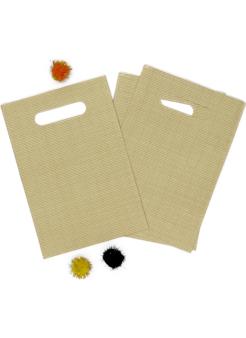 Repro Design - 25X35 Beige Luxury Gift Handbag 10 Pieces - Image 1
