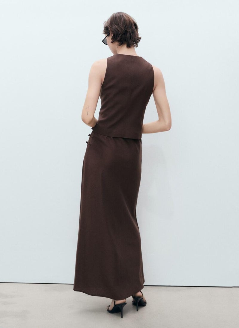 MANGO Casual Laguna Straight Fit Skirt  - Image 2