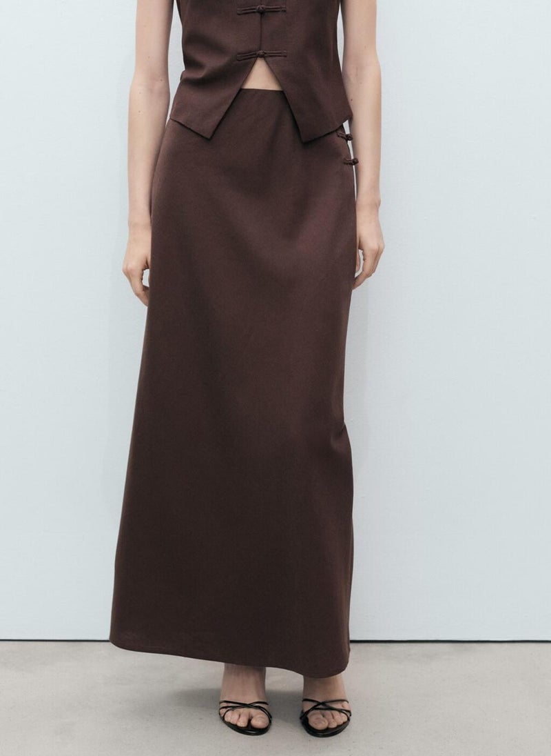 MANGO Casual Laguna Straight Fit Skirt  - Image 1