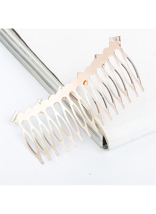 LETSP 2018-2020 The most popular fashion Bridal hair accessories rhinestone pearl alloy hair comb wedding hairpin (01) - Image 3