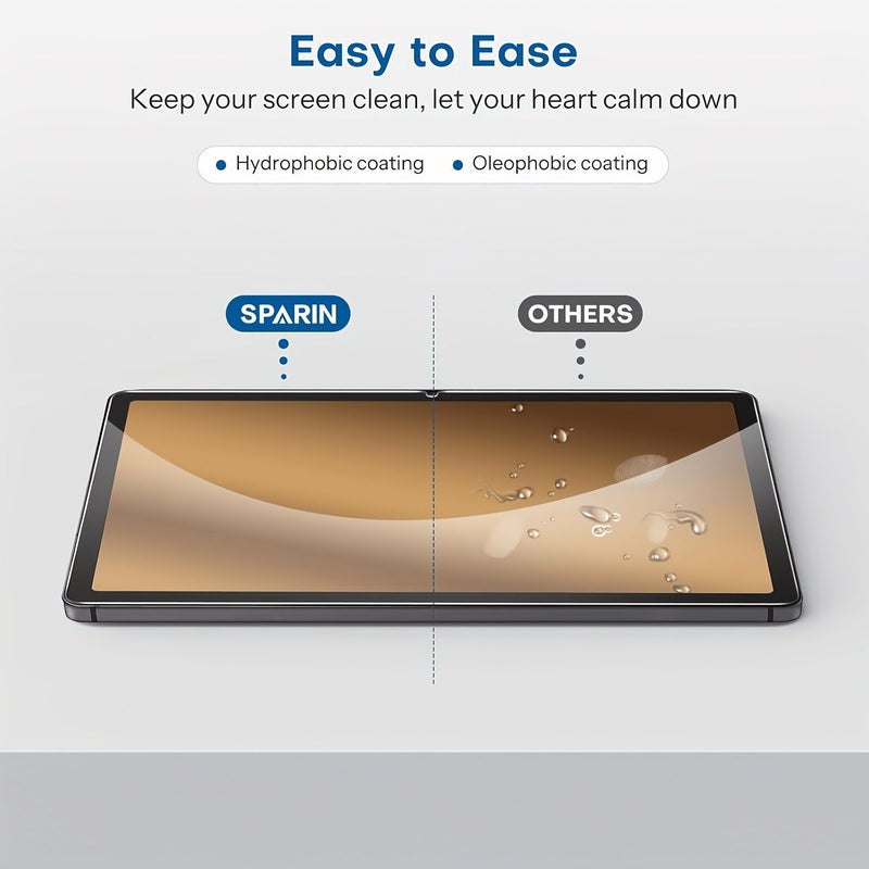 High Definition High Sensitivity Tempered Glass Screen Protector For Samsung Galaxy Tab A11 Plus 11 Inch 2023 Galaxy Tab A11 Plus Touch Compatible Easy Installation Bubble Free - Image 5