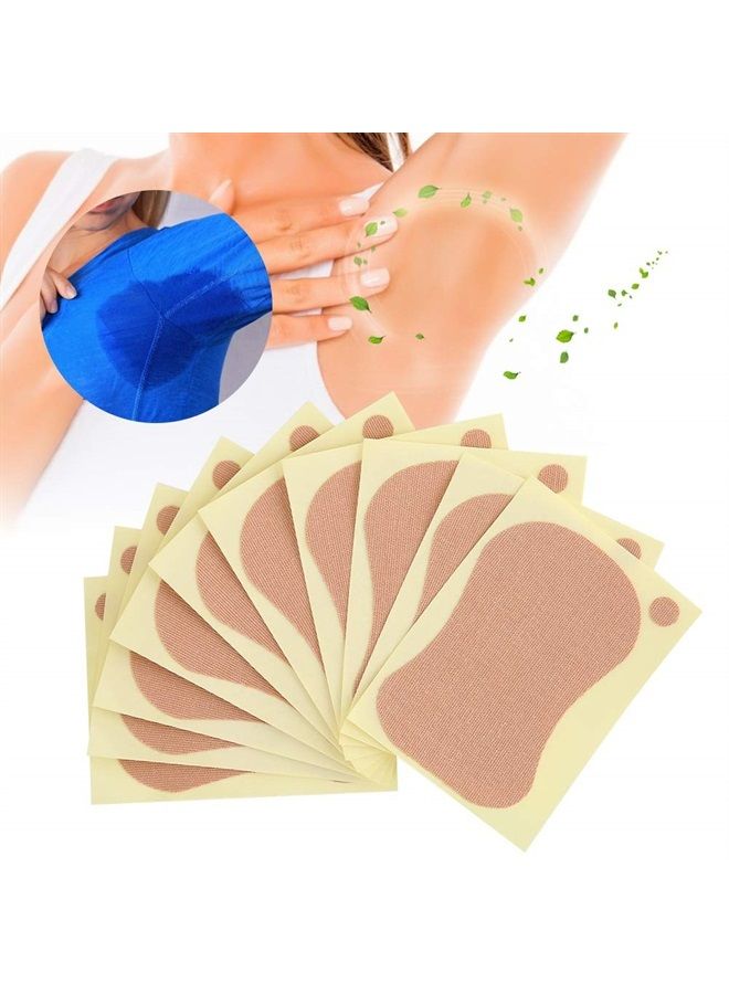HURRISE 10Pcs Deodorant Armpit Patch, Underarm Sweat Pad Unisex Anti Antiperspirants Pad For Men And Women 9 X 6.5Cm - Image 4
