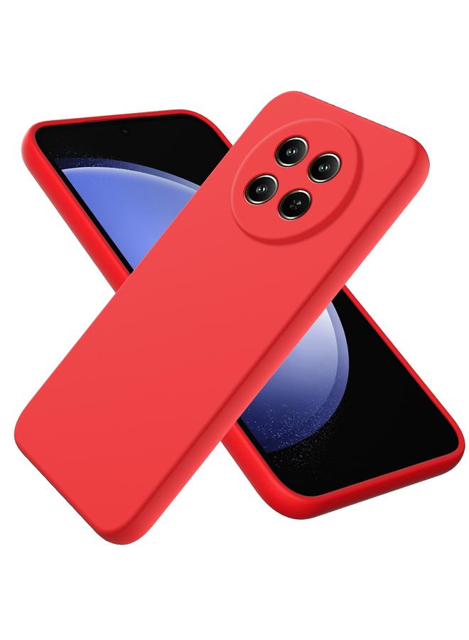 S-TOP Case For Realme Narzo 70x Pure Color Liquid Silicone Shockproof Phone Case - Image 1