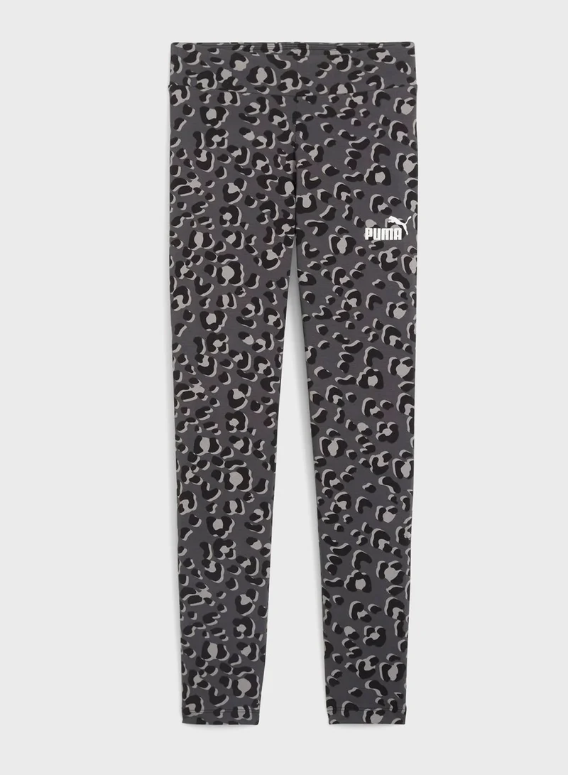 PUMA Kids Essential Animal All Over Printed Leggings
